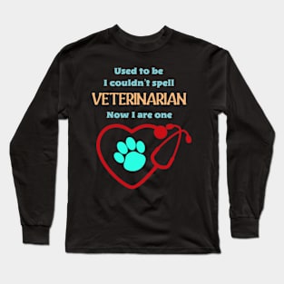 Funny Veterinarian Profession Long Sleeve T-Shirt